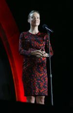 Pregnant OLIVIA WILDE at 2016 Global Citizen Festival in New York 09/24/2016
