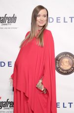 Pregnant OLIVIA WILDE at Friars Club Honors Martin Scorsese with Entertainment Icon Award 09/21/2016