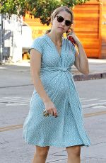 Pregnant TERESA PALMER Out in Los Angeles 09/20/2016