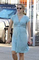 Pregnant TERESA PALMER Out in Los Angeles 09/20/2016