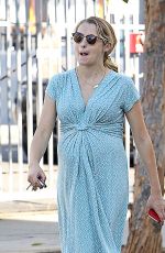 Pregnant TERESA PALMER Out in Los Angeles 09/20/2016