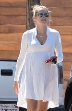 Pregnant TERESA PALMER Out in Los Angeles 09/28/2016