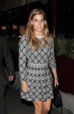 PRINCESS BEATRICE at Love Magazine Party at Lou Lou’s in Mayfair 09/19/2016
