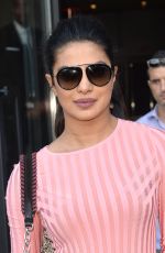 PRIYANKA CHOPRA Arrives at Altuzarra Show in Los Angeles 09/11/2016