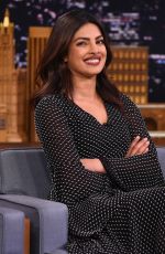 PRIYANKA CHOPRA at Jimmy Fallon in New York 09/22/2016