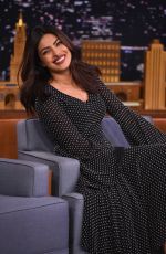 PRIYANKA CHOPRA at Jimmy Fallon in New York 09/22/2016