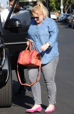 REBEL WILSON Out and About in Beverly Hills 09/06/2016