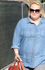 REBEL WILSON Out and About in Beverly Hills 09/06/2016