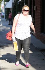 REBEL WILSON Out and About in West Hollywood 08/29/2016