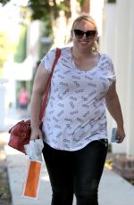 REBEL WILSON Out and About in West Hollywood 08/29/2016