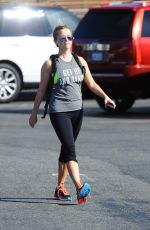REESE WITHERSPOON After Exercise in Los Angeles 09/15/2016