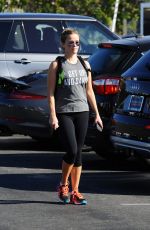REESE WITHERSPOON After Exercise in Los Angeles 09/15/2016