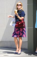 REESE WITHERSPOON Out for Coffee in Brentwood 09/22/2016