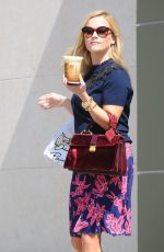 REESE WITHERSPOON Out for Coffee in Brentwood 09/22/2016