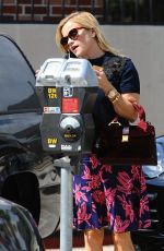 REESE WITHERSPOON Out for Coffee in Brentwood 09/22/2016