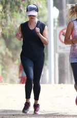 REESE WITHERSPOON Out Jogging in Brentwood 09/06/2016