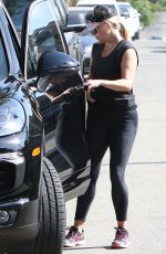REESE WITHERSPOON Out Jogging in Brentwood 09/06/2016