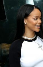 RIHANNA Arrives at Fenty Puma x Rihanna Debut in New York 06/09/2016