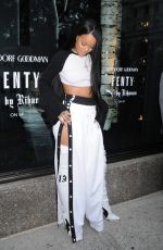 RIHANNA Arrives at Fenty Puma x Rihanna Debut in New York 06/09/2016