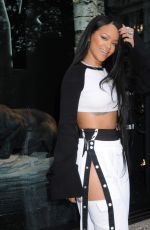 RIHANNA Arrives at Fenty Puma x Rihanna Debut in New York 06/09/2016