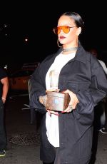 RIHANNA Arrives at Global Citizen After Party in New York 09/24/2016