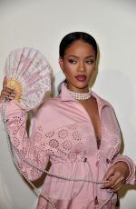 RIHANNA at Fenty x Puma by Rihanna Fashion Show at Paris Fashion Week 09/28/2016