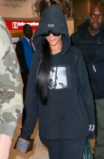 RIHANNA at Rossy-Charles-de-Gaulle Airport 09/25/2016