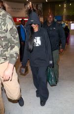 RIHANNA at Rossy-Charles-de-Gaulle Airport 09/25/2016