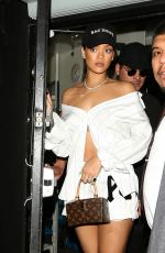 RIHANNA Leaves Nice Guy in West Hollywood 09/15/2016