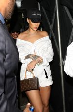 RIHANNA Leaves Nice Guy in West Hollywood 09/15/2016