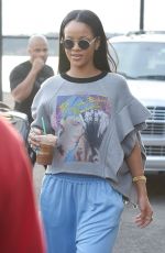 RIHANNA Out and About in New York 09/02/2016