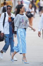 RIHANNA Out and About in New York 09/02/2016
