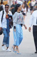 RIHANNA Out and About in New York 09/02/2016