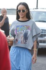 RIHANNA Out and About in New York 09/02/2016