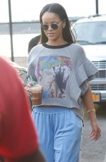 RIHANNA Out and About in New York 09/02/2016