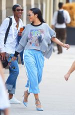RIHANNA Out and About in New York 09/02/2016