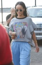 RIHANNA Out and About in New York 09/02/2016