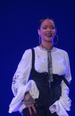 RIHANNA Performs at Global Citizen Festival in Central Park in New York 09/24/2016
