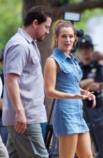 RILEY KEOUGH on the Set of 