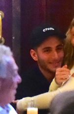 RITA ORA at a Restaurant in New York 09/06/2016