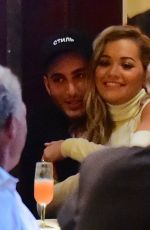 RITA ORA at a Restaurant in New York 09/06/2016