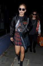 RITA ORA at Grove Recording Studios in London 09/14/2016