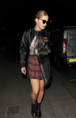 RITA ORA at Grove Recording Studios in London 09/14/2016