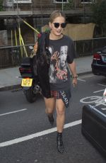 RITA ORA at Grove Recording Studios in London 09/14/2016