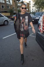 RITA ORA at Grove Recording Studios in London 09/14/2016