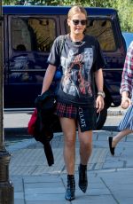 RITA ORA at Grove Recording Studios in London 09/14/2016