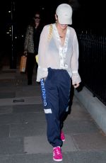 RITA ORA Leaves a Recording Studio in London 09/12/2016