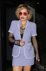 RITA ORA Leaves Apple Music Festival in London 09/27/2016