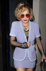 RITA ORA Leaves Apple Music Festival in London 09/27/2016
