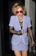 RITA ORA Leaves Apple Music Festival in London 09/27/2016